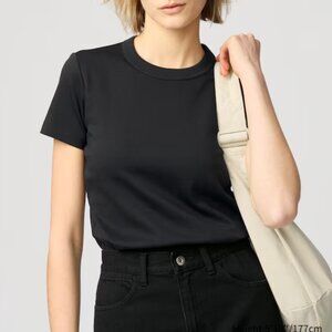 Uniqlo Crew Neck T-Shirt Black S
